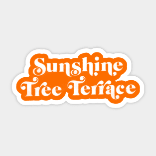 Sunshine Tree Terrace Sticker